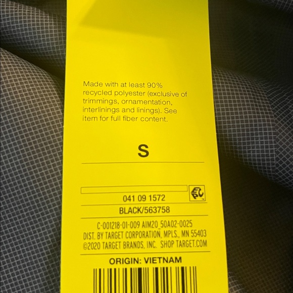 NWT All In Motion Rain Lightweight Jacket Size S - Picture 13 of 14